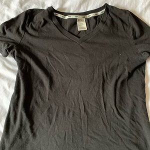 Victoria secret pink black T-shirt